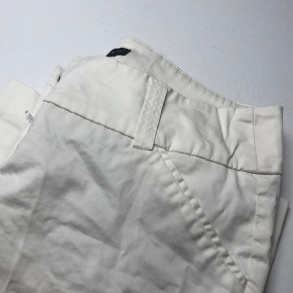 White cotton pants